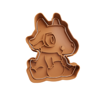 Cubone Cute Cortador de Galletas STL