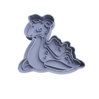 Lapras Cortador de Galletas STL 2