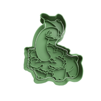 Meganium Cortador de Galletas STL