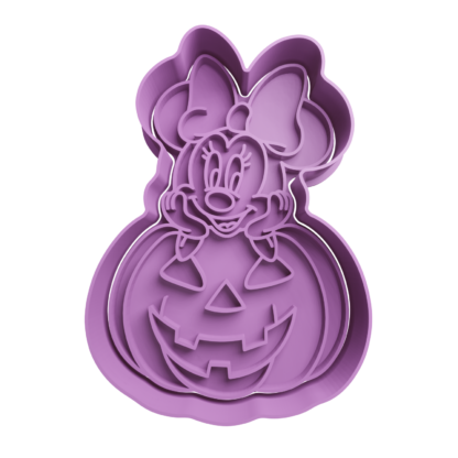 Minnie Calabaza Cortador de Galletas STL 2