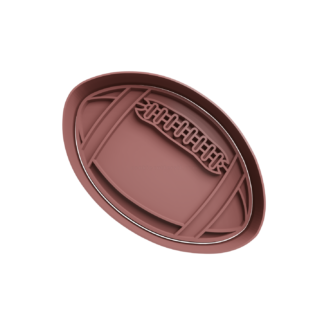 Pelota de Futbol Americano Cortador de Galletas STL