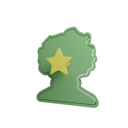 Deku Midoriya Cortador de Galletas STL