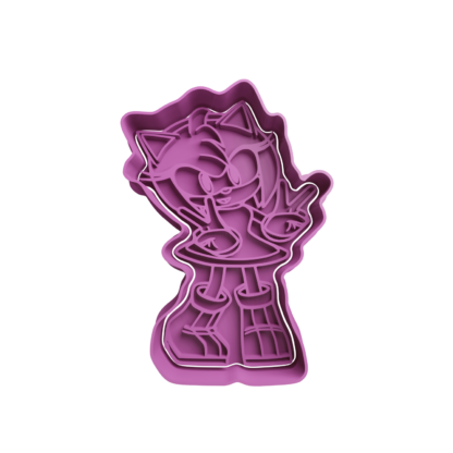 Amy Rose Cortador de Galletas STL