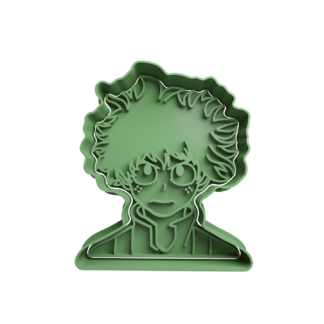 Deku Midoriya Cortador de Galletas STL