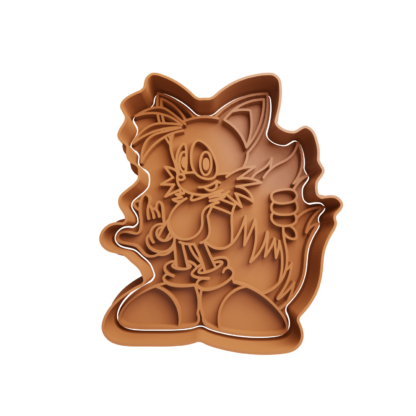 Colitas Miles Prower Cortador de Galletas STL
