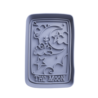 Carta The Moon Cortador de Galletas STL