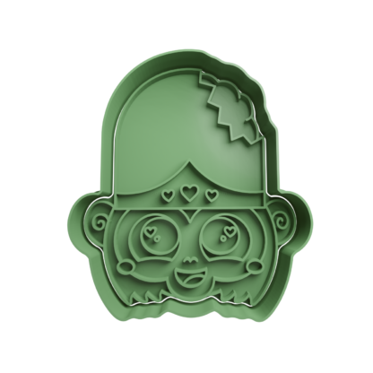 Mojo Jojo Cortador de Galletas STL 3