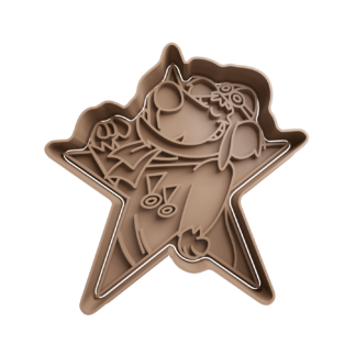 Patan Cortador de Galletas STL
