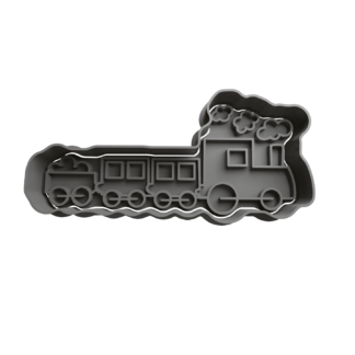 Tren Locomotora Cortador de Galletas STL