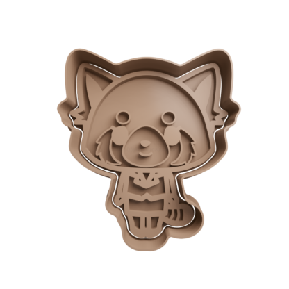 Aggretsuko Cortador de Galletas STL