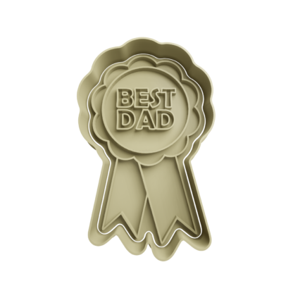 Best DAD Medalla Cortador de Galletas STL