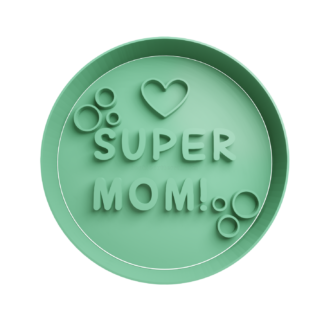 Super Mom Cortador de Galletas STL 4