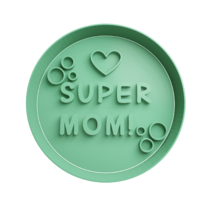 Super Mom Cortador de Galletas STL 4