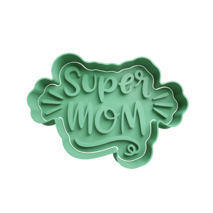 Super Mom Cortador de Galletas STL