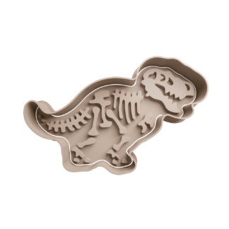 Fósil de Tiranosaurio Rex Cortador de Galletas STL