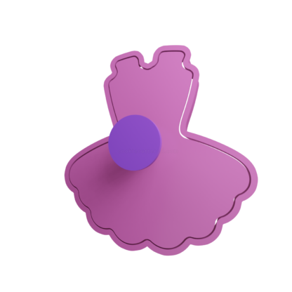 Tutu Vestido Ballet Cortador de Galletas STL 2