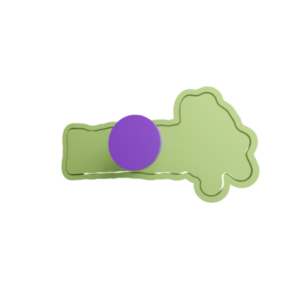 Fortnite Logo Cortador de Galletas STL 2
