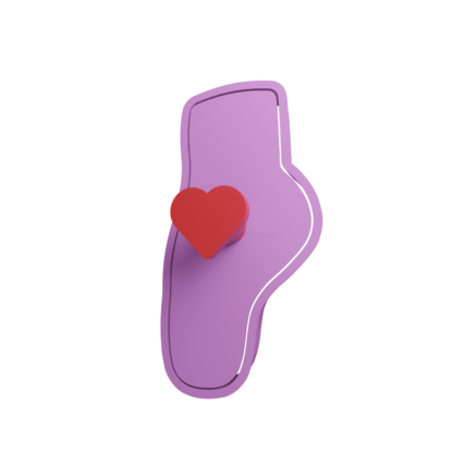 Zapato de Ballet Cortador de Galletas STL