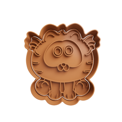 Garfield Bebe Cortador de Galletas STL