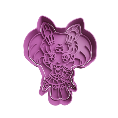 Sailor Chibi Moon Chibiusa Cortador de Galletas STL