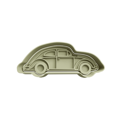 VW VolksWagen Beetle Cortador de Galletas STL