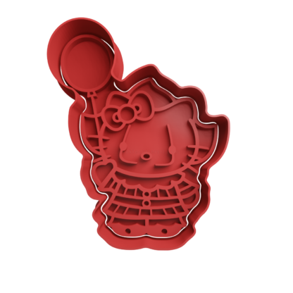 Hello Kitty IT Payaso Pennywise Cortador de Galletas STL