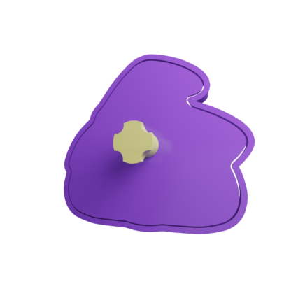 Bruja Cabeza Cortador de Galletas STL