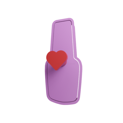 Esmalte de Uñas Cortador de Galletas STL