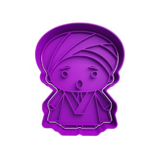 Quirinus Quirrell Cortador de Galletas STL