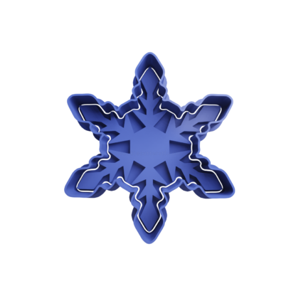 Copo de Nieve Cortador de Galletas STL 6