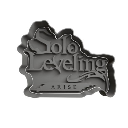 Solo Leveling Cortador de Galletas STL