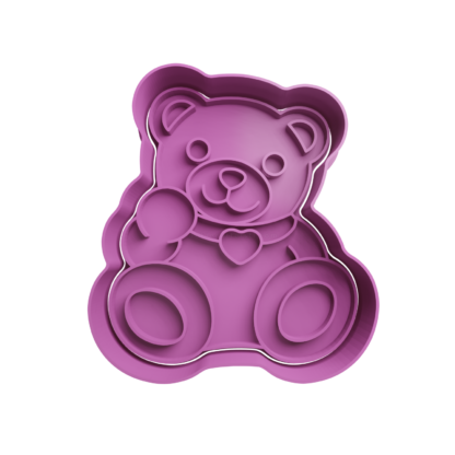 Osito Teddy Cortador de Galletas STL 6