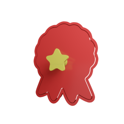 Escarapela Cortador de Galletas STL 2