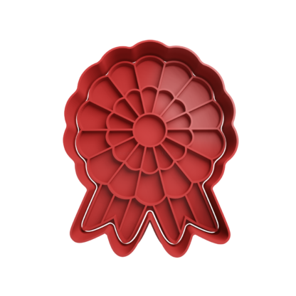 Escarapela Cortador de Galletas STL 2