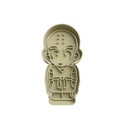 Krilin Chibi Cortador de Galletas STL