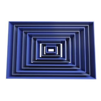 Set Rectangulos Cortador de Galletas STL