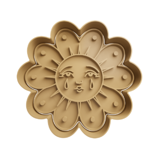 Sol Boho Cortador de Galletas STL 3