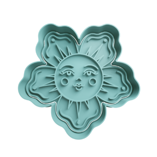Sol Boho Cortador de Galletas STL 4