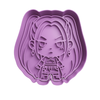 Mira Chibi Cortador de Galletas STL