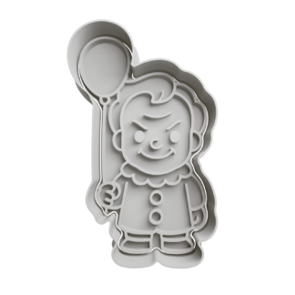 IT Payaso Pennywise Cortador de Galletas STL 2