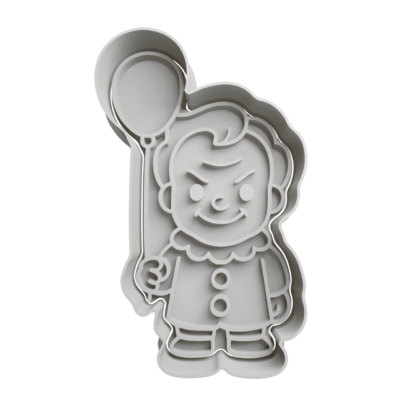 IT Payaso Pennywise Cortador de Galletas STL 2