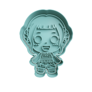 Zoey Chibi Cortador de Galletas STL
