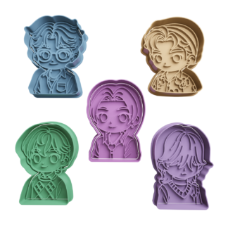 Set Saja Boys Cortador de Galletas STL