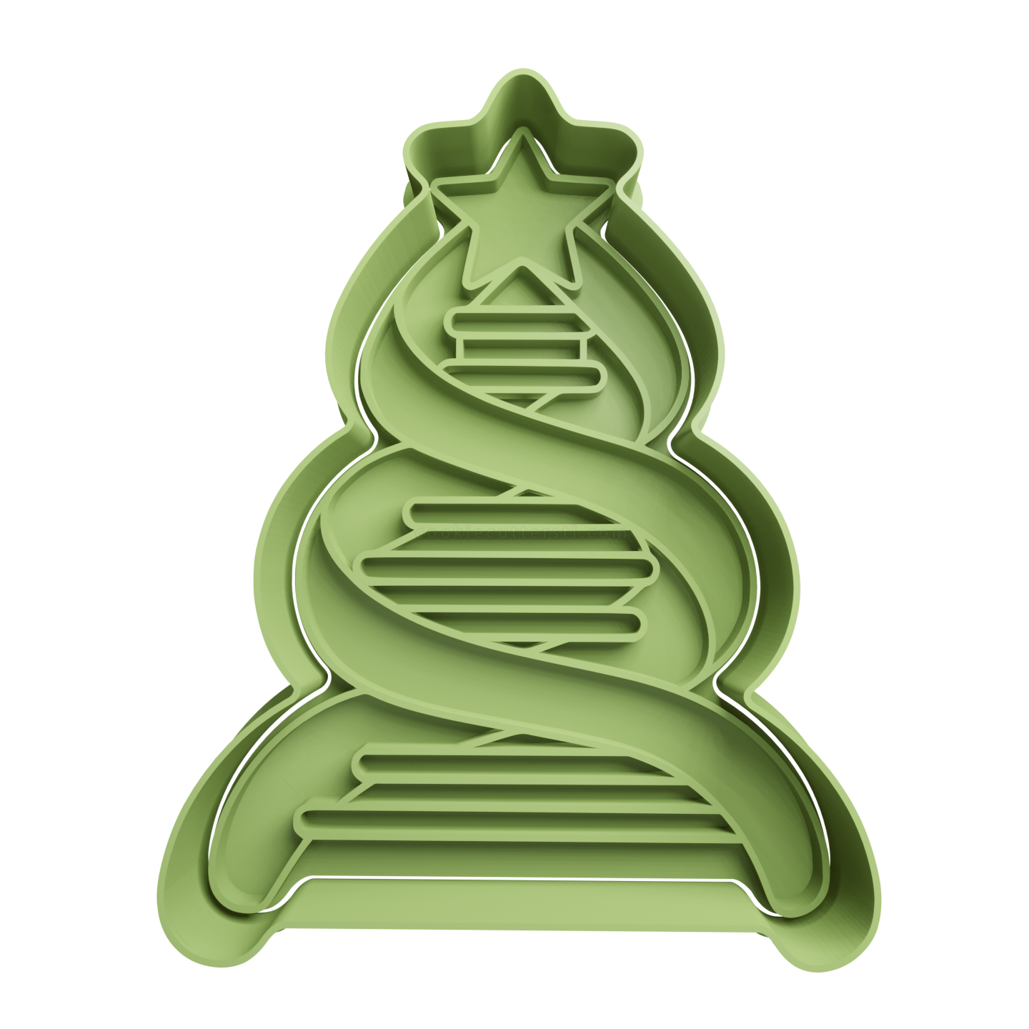 Arbol de Navidad ADN Cortador de Galletas STL Arbol de Navidad ADN Cortador de Galletas STL