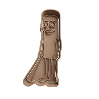 Tung tung tung tung sahur Meme Cortador de Galletas STL 3 Tung tung tung tung sahur Meme Cortador de Galletas STL 3