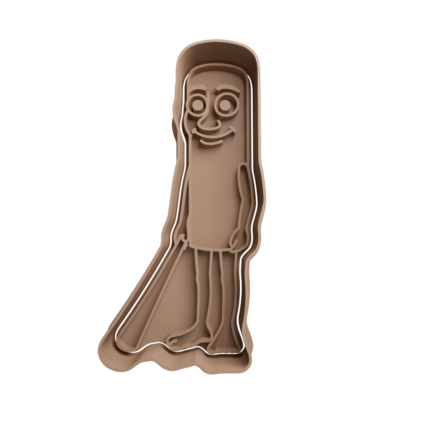 Tung tung tung tung sahur Meme Cortador de Galletas STL 3 Tung tung tung tung sahur Meme Cortador de Galletas STL 3