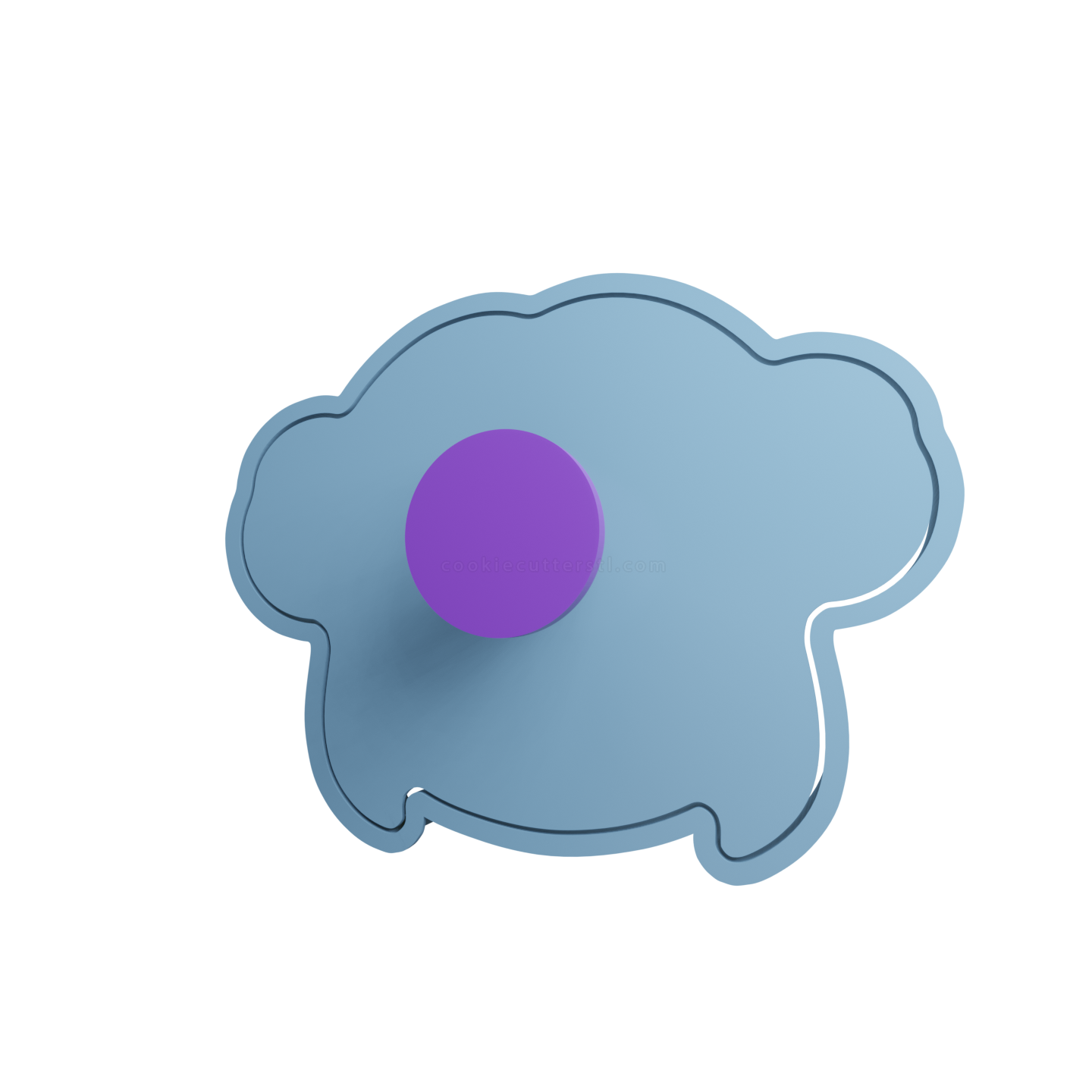 Zoey Cabeza Cortador de Galletas STL 4 Zoey Cabeza Cortador de Galletas STL 4