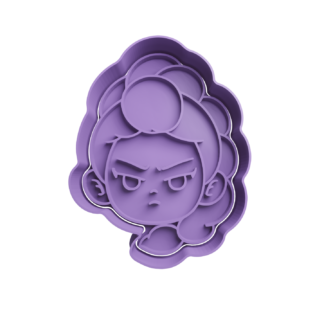 Rumi Cabeza Cortador de Galletas STL 6