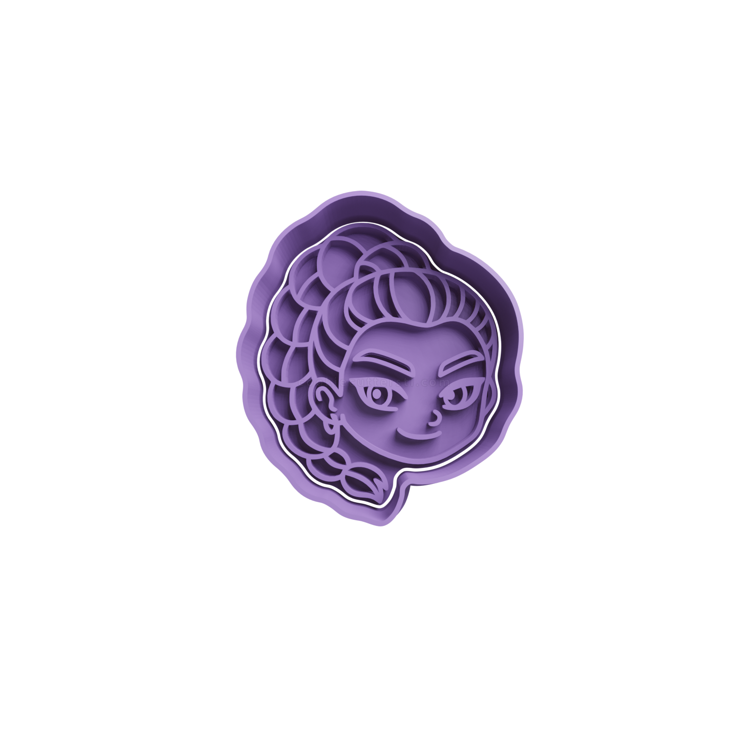 Rumi Cabeza Cortador de Galletas STL Rumi Cabeza Cortador de Galletas STL