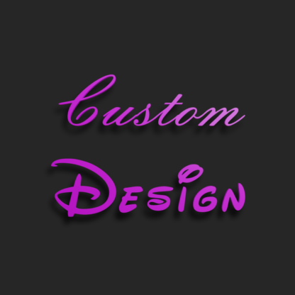 custom design 1 cookie cutter stl